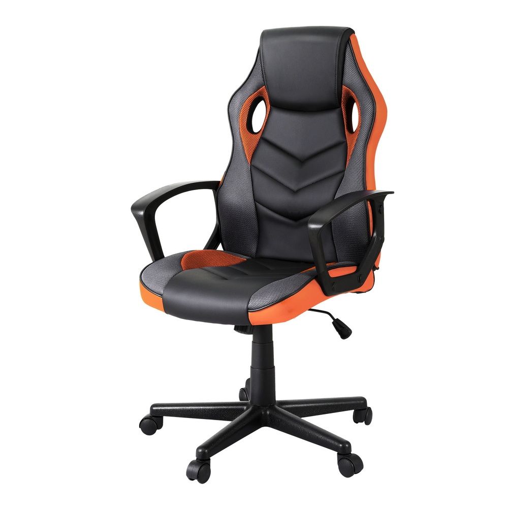 Artiss Gaming Office Chair Computer Executive Racing Chairs High Back Orange-Furniture > Office-PEROZ Accessories