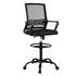 Artiss Office Chair Drafting Chairs Stool Computer Desk Studios Mesh Black-Furniture > Office > Office & Desk Chairs-PEROZ Accessories