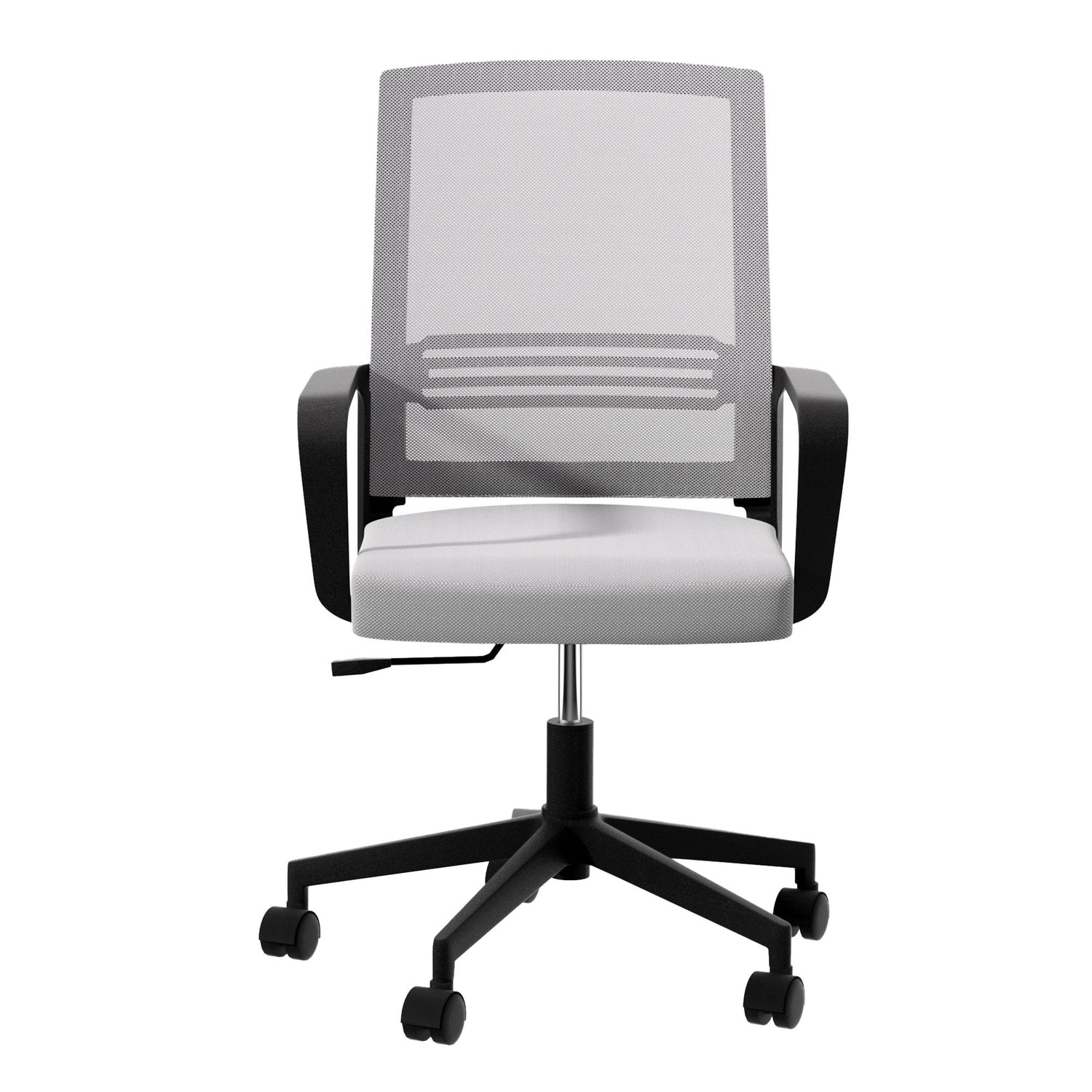 Artiss Mesh Office Chair Mid Back Grey-Office Chairs-PEROZ Accessories