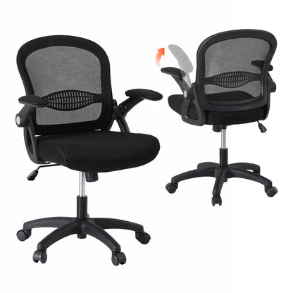 Artiss Mesh Office Chair Computer Gaming Desk Chairs Work Study Mid Back-Furniture > Office > Office &amp; Desk Chairs-PEROZ Accessories