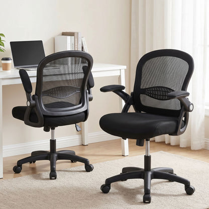 Artiss Mesh Office Chair Computer Gaming Desk Chairs Work Study Mid Back-Furniture > Office > Office &amp; Desk Chairs-PEROZ Accessories