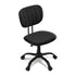 Artiss Armless Office Chair with Wheels, Ergonomic 360° Swivel Home Office Desk Chair, Height Adjustable Computer Task Chair with Fabric Back and Seat for Small Space, Black-Furniture > Office > Office & Desk Chairs-PEROZ Accessories
