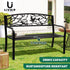 Livsip Garden Bench Seat Outdoor Chair Furniture Backyard Patio Bird Pattern-Outdoor Benches-PEROZ Accessories