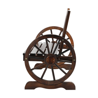 Livsip Garden Bench Wagon Chairs Wheel Chair Backyard Lounge-Wagon Chair-PEROZ Accessories