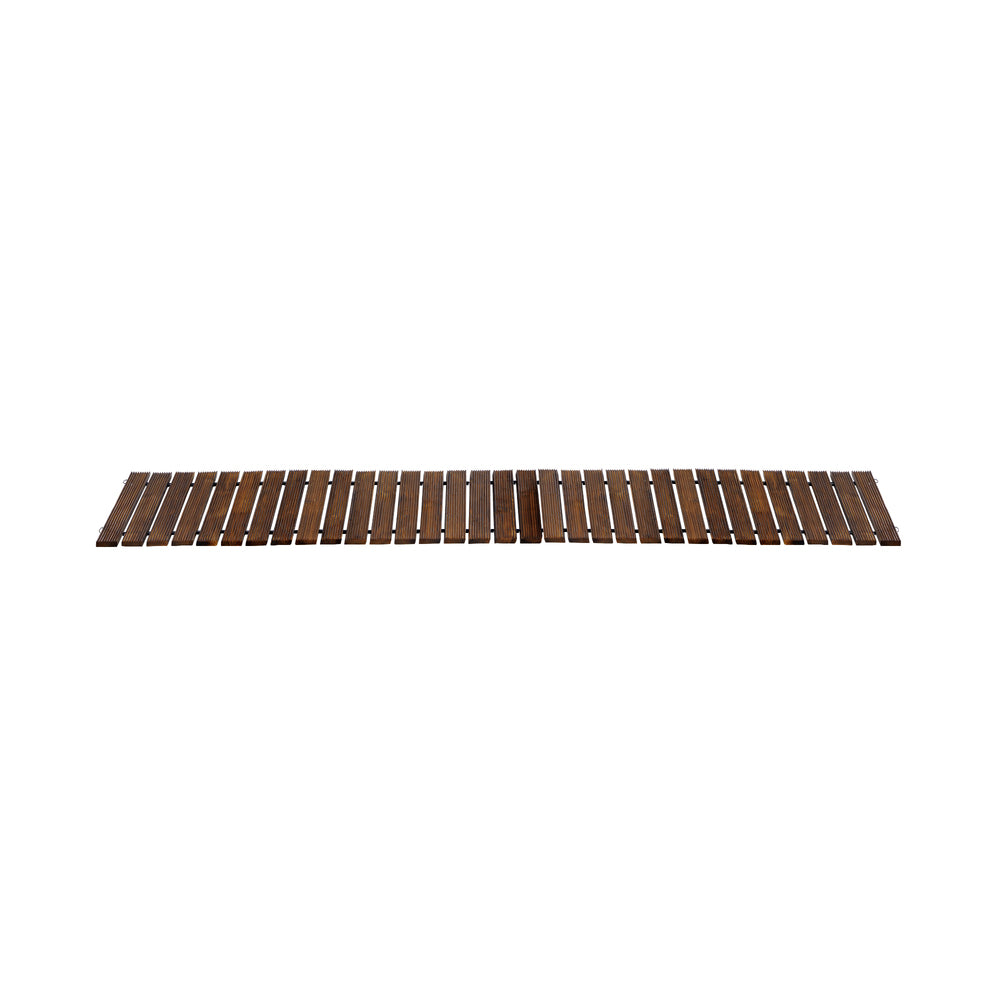 Livsip Garden Wooden Pathway 8ft Roll-Out Straight Walkway-Garden Pathways-PEROZ Accessories