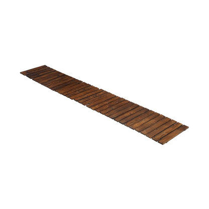Livsip Garden Wooden Pathway 8ft Roll-Out Straight Walkway-Garden Pathways-PEROZ Accessories