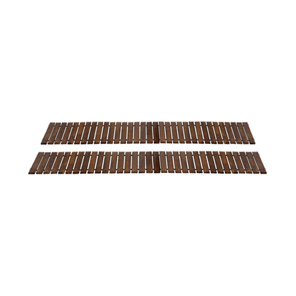 Livsip 2PC Garden Wooden Pathway 8ft Roll-Out Straight Walkway-Garden Pathways-PEROZ Accessories