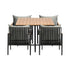 Livsip Outdoor Dining Set Table & Chairs 5PCS Patio Set-Outdoor Dining Sets-PEROZ Accessories