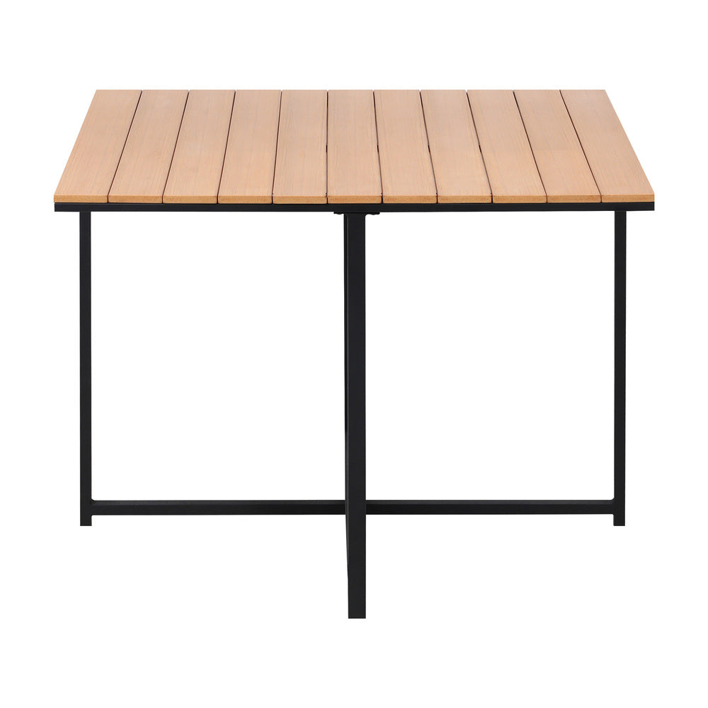 Livsip Outdoor Dining Table Furniture Lounge Patio Garden Setting Wood-Plastic-Outdoor Dining Sets-PEROZ Accessories