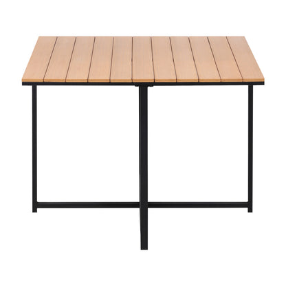 Livsip Outdoor Dining Table Furniture Lounge Patio Garden Setting Wood-Plastic-Outdoor Dining Sets-PEROZ Accessories