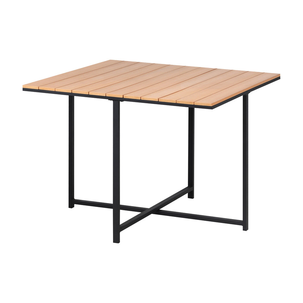 Livsip Outdoor Dining Table Furniture Lounge Patio Garden Setting Wood-Plastic-Outdoor Dining Sets-PEROZ Accessories