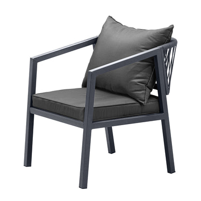 Livsip 3PCS Outdoor Dining Set Table Lounge Chair-Outdoor Dining Set-PEROZ Accessories