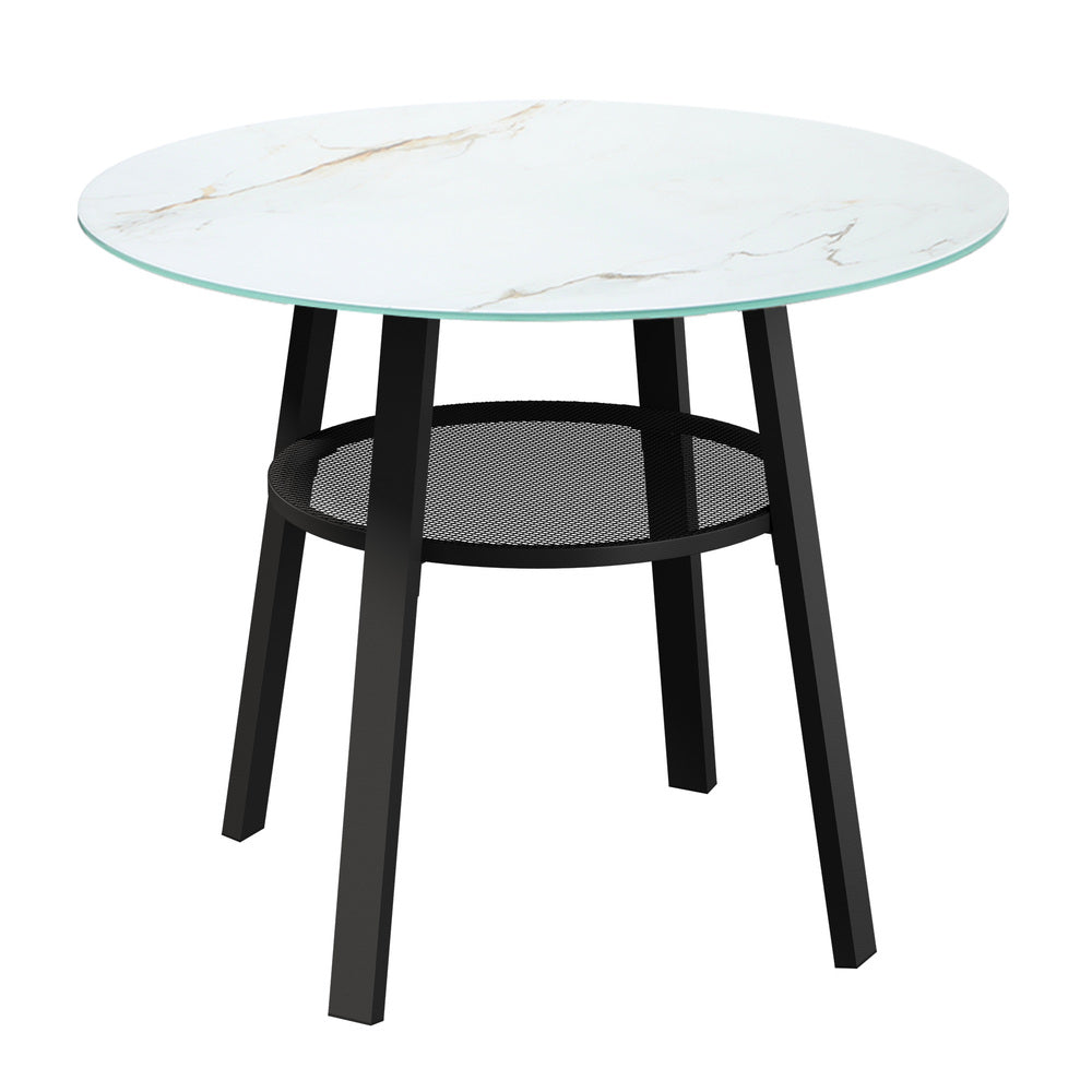 Livsip 3PCS Outdoor Dining Set Table Lounge Chair-Outdoor Dining Set-PEROZ Accessories