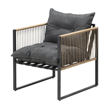 Livsip Outdoor Patio Set 4 Seater Bistro Setting-Outdoor Dining Set-PEROZ Accessories