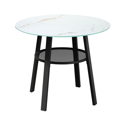 Livsip Outdoor Dining Setting Table Sofa Chairs 3PCS-Outdoor Dining Set-PEROZ Accessories