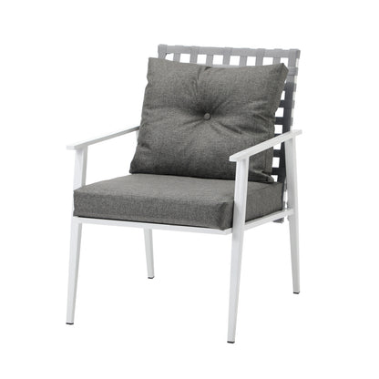 Livsip Outdoor Dining Set 3PCS Round Table Rattan Chair-Outdoor Dining Set-PEROZ Accessories