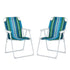 Gardeon Outdoor Chairs Folding Camping Chair Steel Portable Patio Furniture-Furniture > Outdoor > Outdoor Chairs-PEROZ Accessories