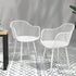 Gardeon 4PC Outdoor Dining Chairs PP Lounge Chair Patio Furniture Garden White-Furniture > Outdoor > Outdoor Chairs-PEROZ Accessories