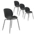 Gardeon 4PC Outdoor Dining Chairs Lounge Chair Patio Garden Furniture Black-Furniture > Outdoor-PEROZ Accessories