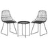Gardeon 3PC Outdoor Bistro Set Patio Furniture Lounge Chairs Table Garden-Furniture > Outdoor-PEROZ Accessories