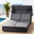 Gardeon Outdoor Day Bed Sun Lounge Setting Wicker Lounger Patio Furniture-Furniture > Sofas > Sofas & Sofa Beds-PEROZ Accessories