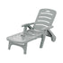 Gardeon Sun Lounger Folding Lounge Chair Wheels Patio Outdoor Furniture Grey-Furniture > Outdoor-PEROZ Accessories