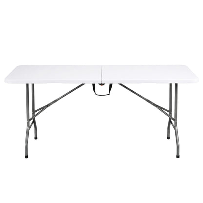 Gardeon 180cm Folding Table Portable Fold-in-Half with Handle Camping Picnic