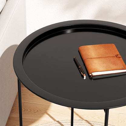 Gardeon Coffee Side Table Steel Outdoor Furniture Indoor Desk Patio Garden-Furniture &gt; Outdoor-PEROZ Accessories