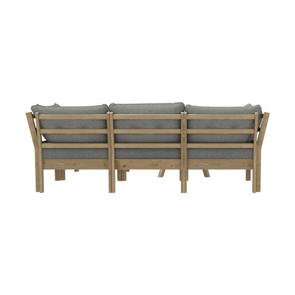 Livsip 5 Piece Outdoor Sofa Set Garden Lounge Patio Setting-Outdoor Sofa Sets-PEROZ Accessories