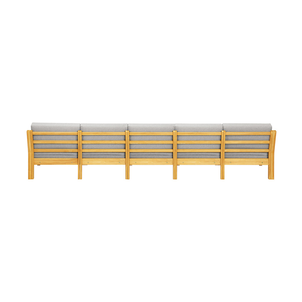 Livsip Outdoor Furniture Garden Wooden Sofa Set Patio Furniture Setting 7-Piece-Outdoor Sofa Sets-PEROZ Accessories