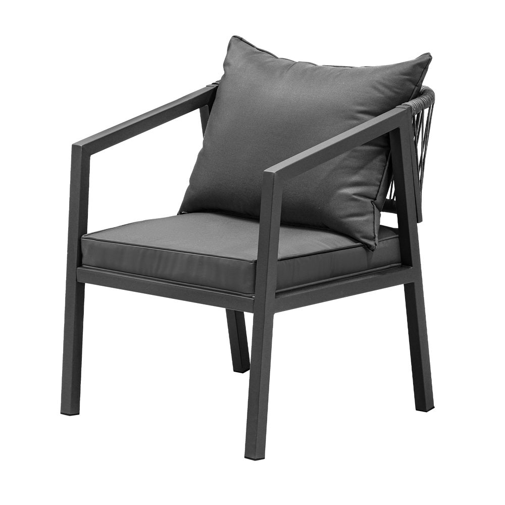 Livsip 4PCS Garden Outdoor Furniture Setting Lounge Patio Sofa Table Chairs Set-Outdoor Patio Sets-PEROZ Accessories