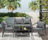Livsip 4PCS Garden Outdoor Furniture Setting Lounge Patio Sofa Table Chairs Set-Outdoor Patio Sets-PEROZ Accessories