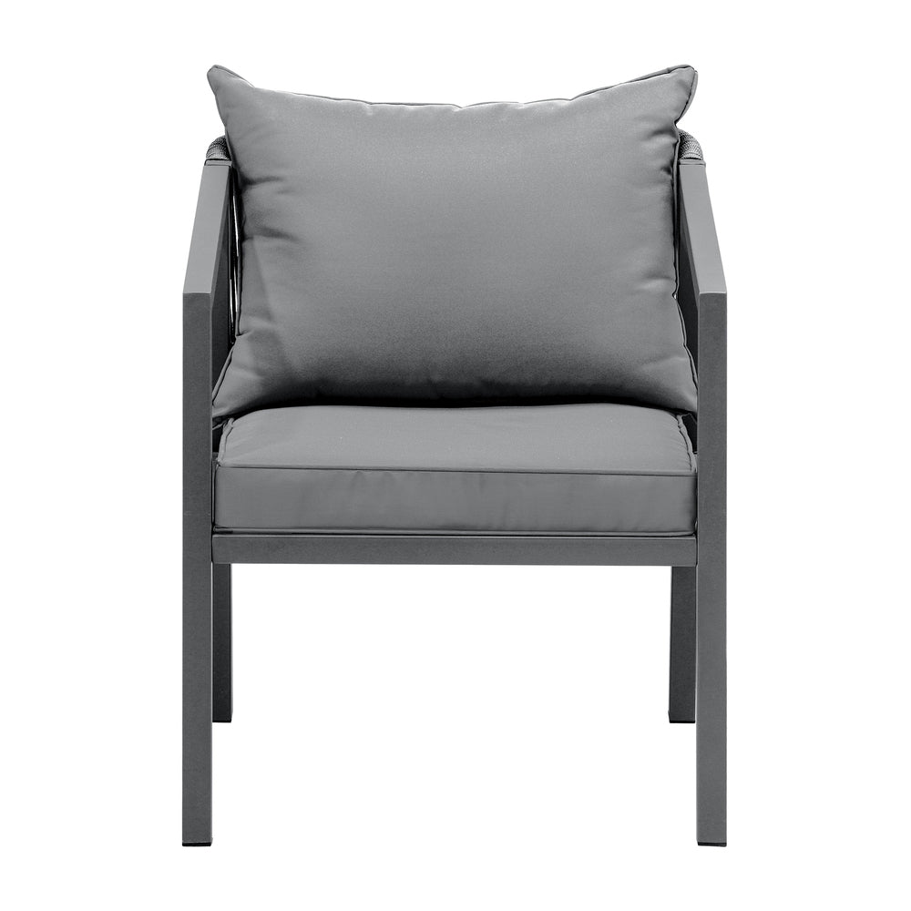 Livsip 2PCS Outdoor Furniture Chairs Garden Patio Garden Lounge Set Steel Frame-Outdoor Patio Sets-PEROZ Accessories