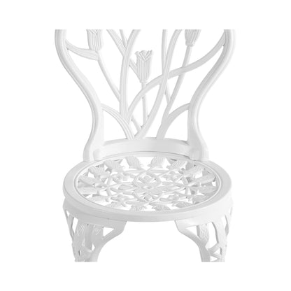 Livsip 3 Piece Outdoor Furniture Setting Chairs Table Bistro Patio Dining Set-Outdoor Patio Sets-PEROZ Accessories