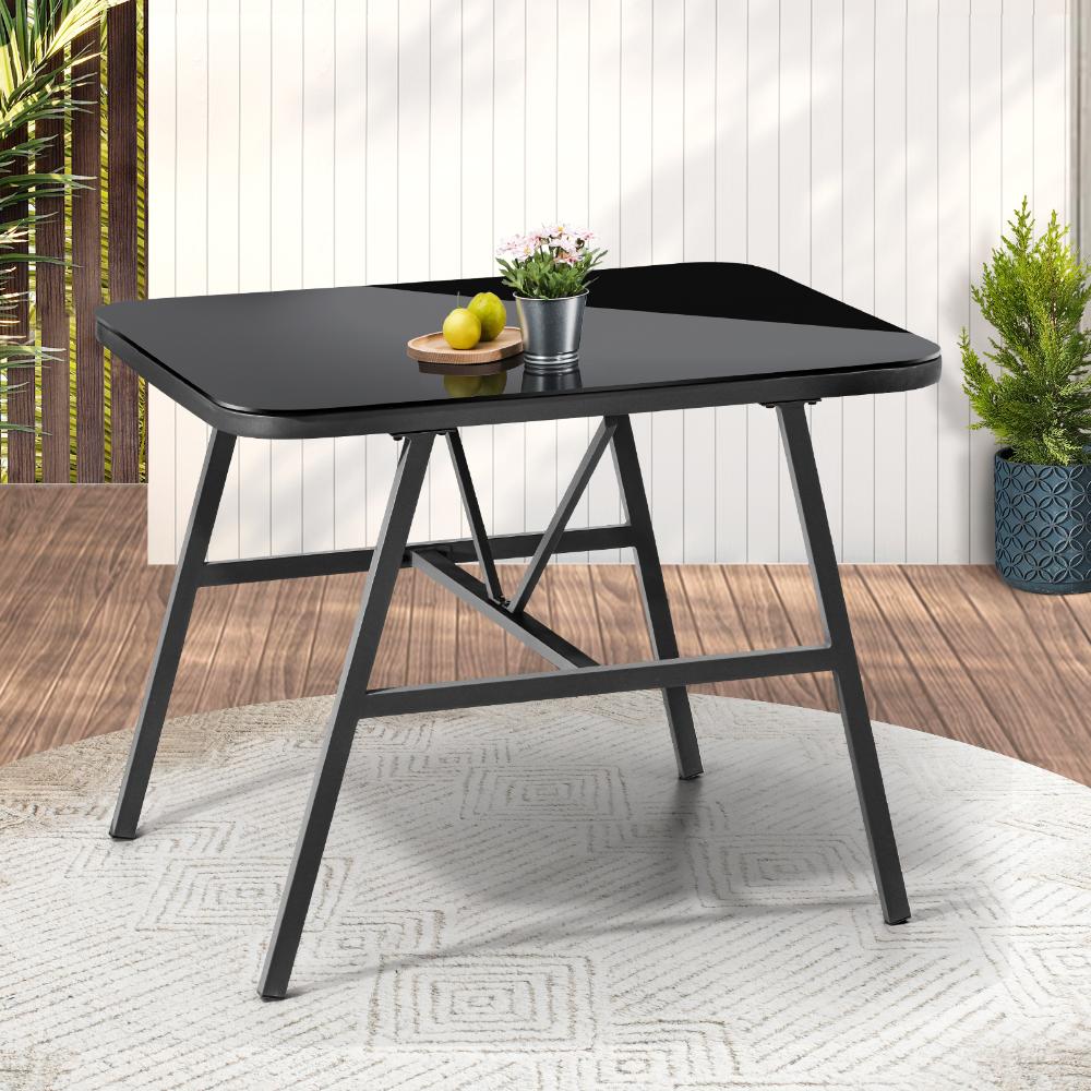 Livsip Outdoor Dining Side Table Furniture Lounge Patio Garden Indoor Desk-Outdoor Patio Sets-PEROZ Accessories