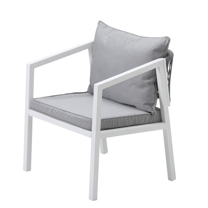 Livsip 3PCS Outdoor Dining Set with Marble-style Table-Outdoor Dining Set-PEROZ Accessories