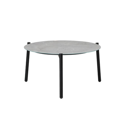 Livsip 5pc Outdoor Lounge Sets 70CM Grey Round Table Rattan Chairs-Outdoor Patio Set-PEROZ Accessories