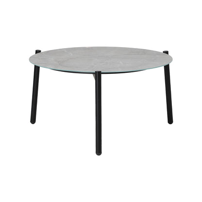 Livsip 3PC Outdoor Patio Set 70CM Round Table with 2 Armchairs-Outdoor Patio Set-PEROZ Accessories
