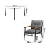 Livsip Outdoor Patio Set 70cm Table with 2 Armchairs-Outdoor Patio Set-PEROZ Accessories