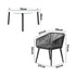 Livsip Outdoor Lounge Setting Furniture 3 Piece Patio Set-Outdoor Patio Set-PEROZ Accessories