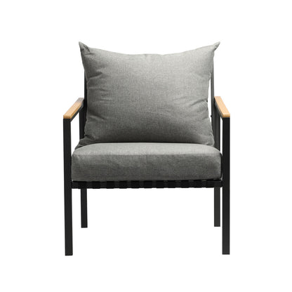 Livsip Outdoor Lounge Chairs Patio Furniture Chairs Garden Sofa with Cushions-Outdoor Patio Set-PEROZ Accessories