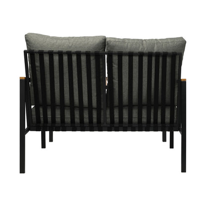 Livsip Outdoor Furniture 2-Piece Dining Set Lounge Patio Chairs Table Setting-Outdoor Patio Sets-PEROZ Accessories