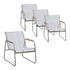 Livsip 4PCS Outdoor Patio Armchair Textilene-Outdoor Patio Set-PEROZ Accessories