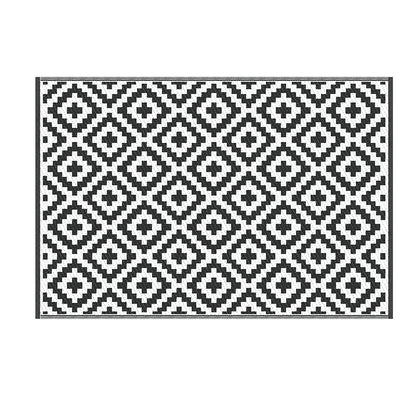 Gardeon Outdoor Rugs 120x180cm Large Carpet Reversible Area Mat PP Dual-Sided Patio Rug Cross-Home &amp; Garden &gt; Rugs &gt; Outdoor Rugs-PEROZ Accessories