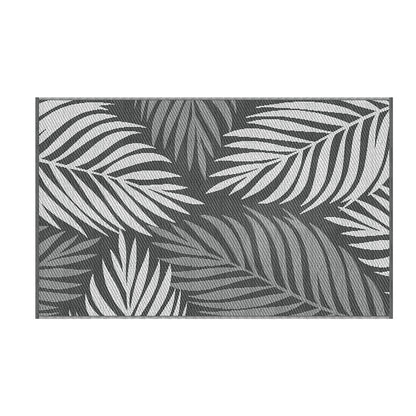 Gardeon Outdoor Rugs 152x244cm Large Carpet Reversible Area Mat PP Dual-Sided Patio Rug Leaf-Home &amp; Garden &gt; Rugs &gt; Outdoor Rugs-PEROZ Accessories