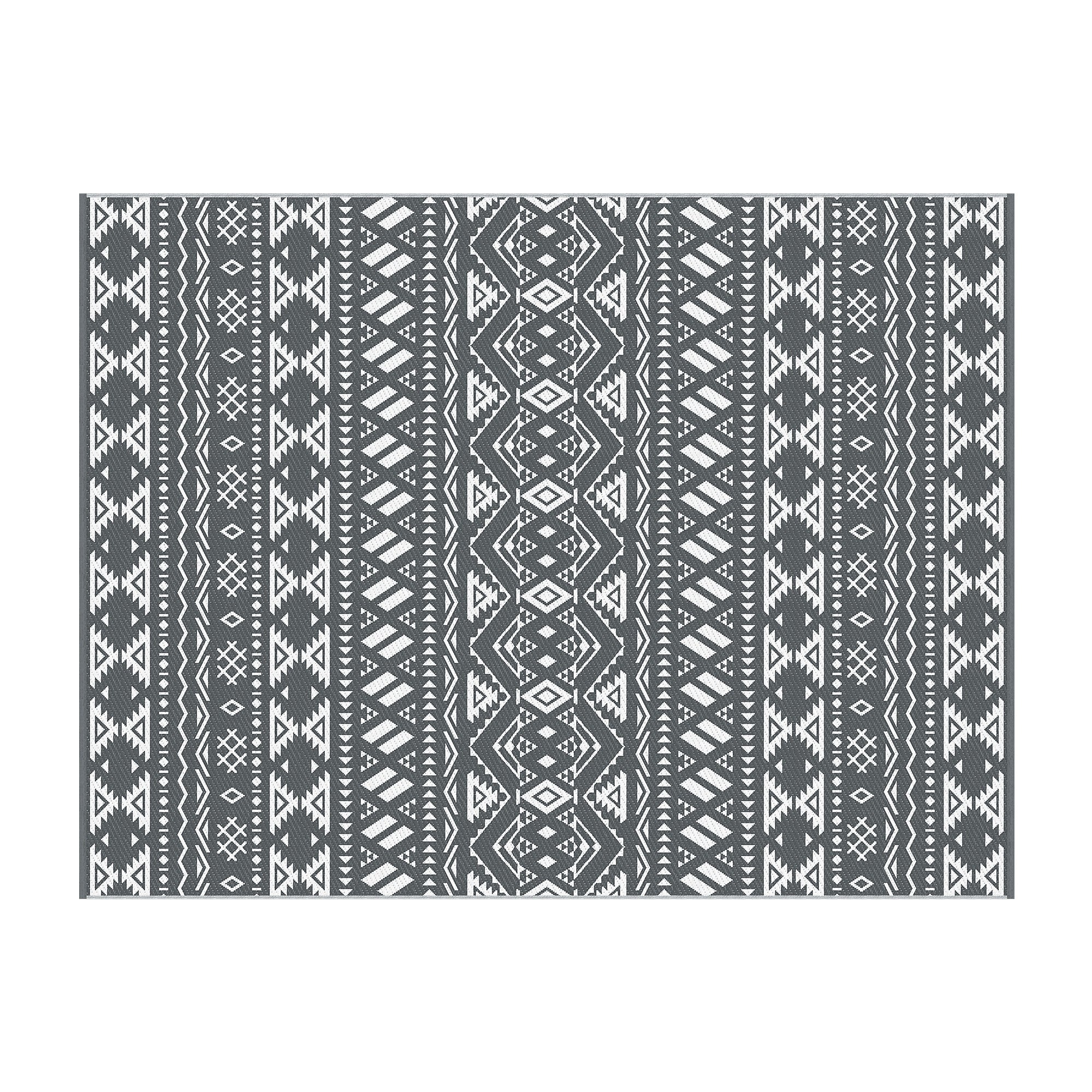 Gardeon Outdoor Rugs 274x366cm Large Carpet Reversible Area Mat PP Dual-Sided Patio Rug Bohemian-Home &amp; Garden > Rugs > Outdoor Rugs-PEROZ Accessories