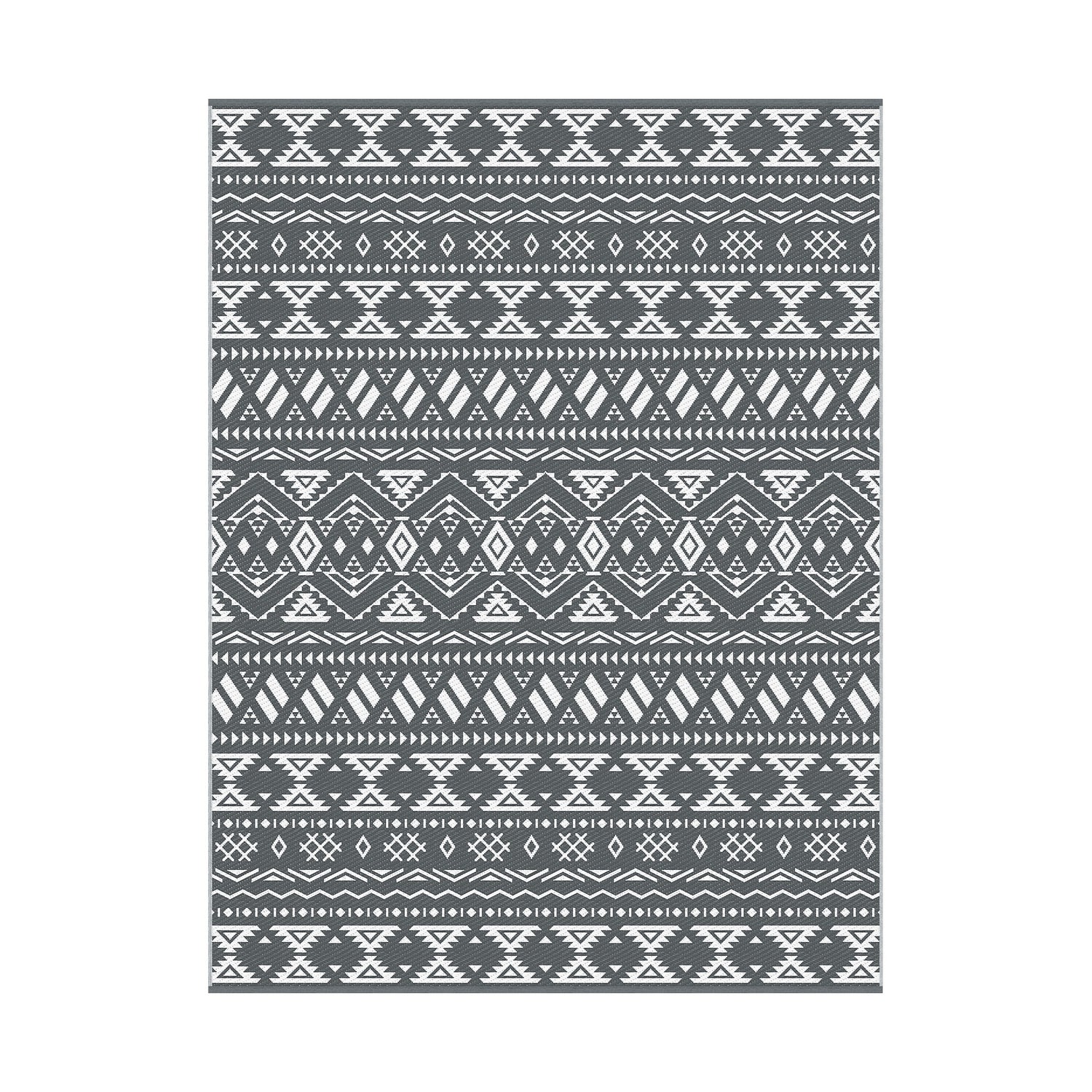 Gardeon Outdoor Rugs 274x366cm Large Carpet Reversible Area Mat PP Dual-Sided Patio Rug Bohemian-Home &amp; Garden > Rugs > Outdoor Rugs-PEROZ Accessories