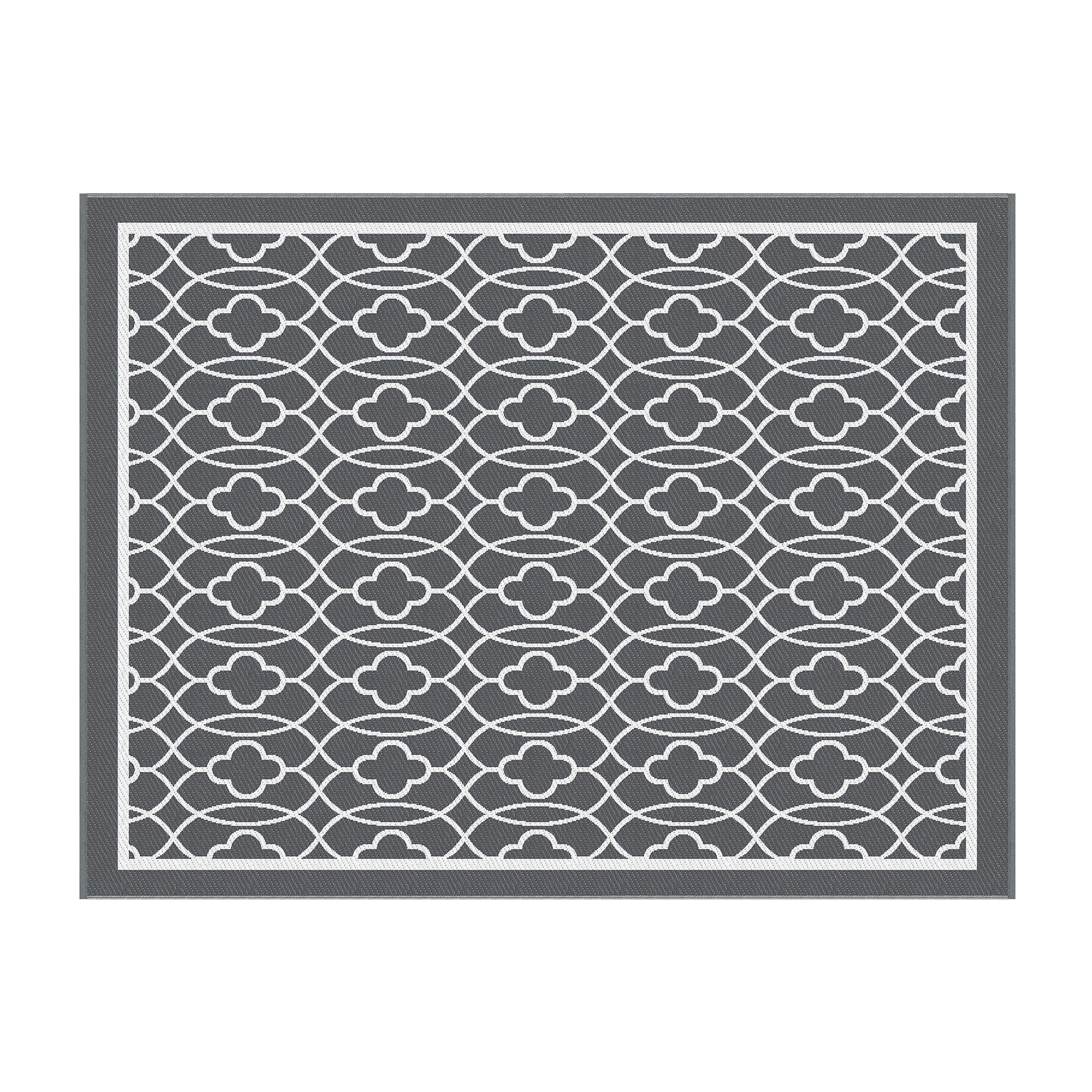 Gardeon Outdoor Rugs 274x366cm Large Carpet Reversible Area Mat PP Dual-Sided Patio Rug-Home &amp; Garden > Rugs > Outdoor Rugs-PEROZ Accessories