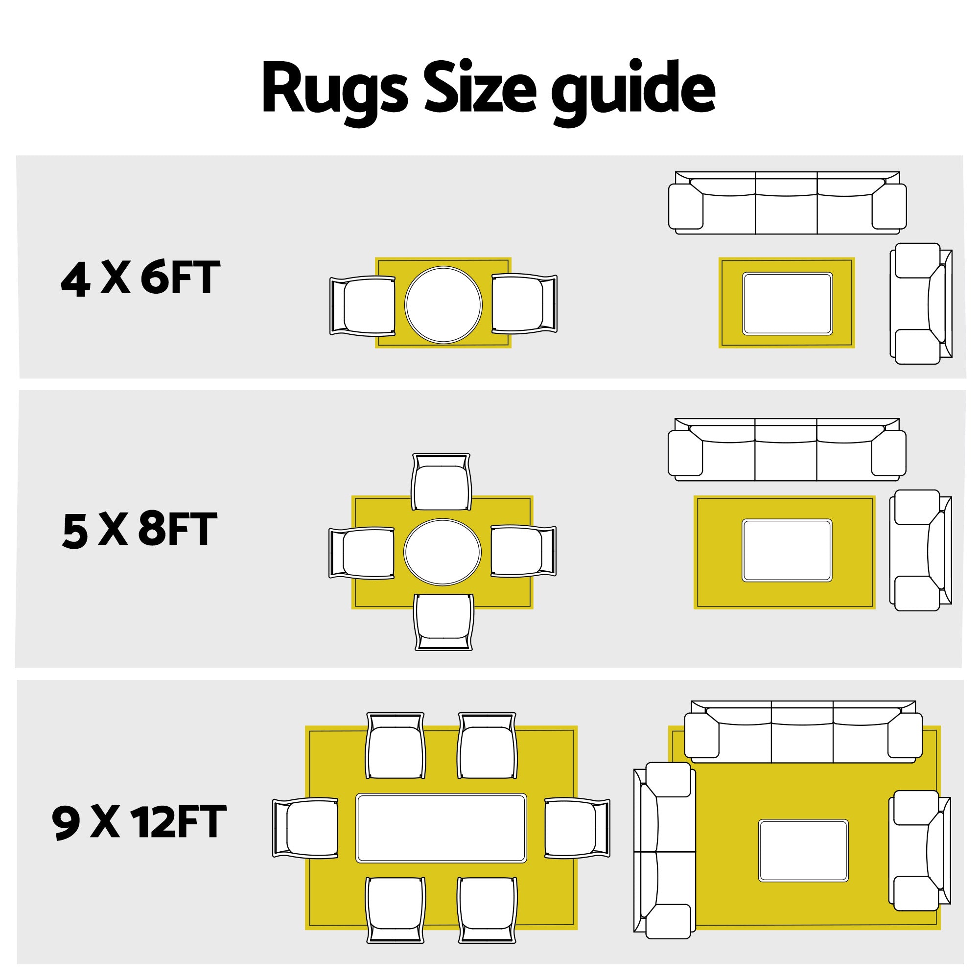 Gardeon Outdoor Rugs 274x366cm Large Carpet Reversible Area Mat PP Dual-Sided Patio Rug-Home &amp; Garden > Rugs > Outdoor Rugs-PEROZ Accessories