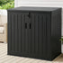 Gardeon Outdoor Storage Box 775L Container Lockable Cabinet Tool Organizer Shed Black-Home & Garden > Storage > Storage Boxes-PEROZ Accessories